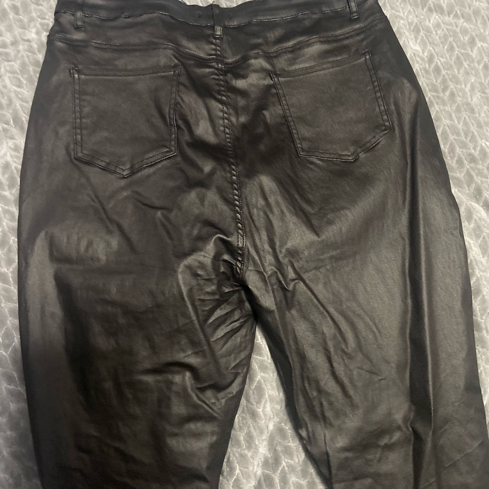 FAUX LEATHER Pants